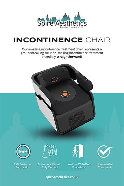 An image of Pelvic Floor Chair Therapy Grays and the benefits.