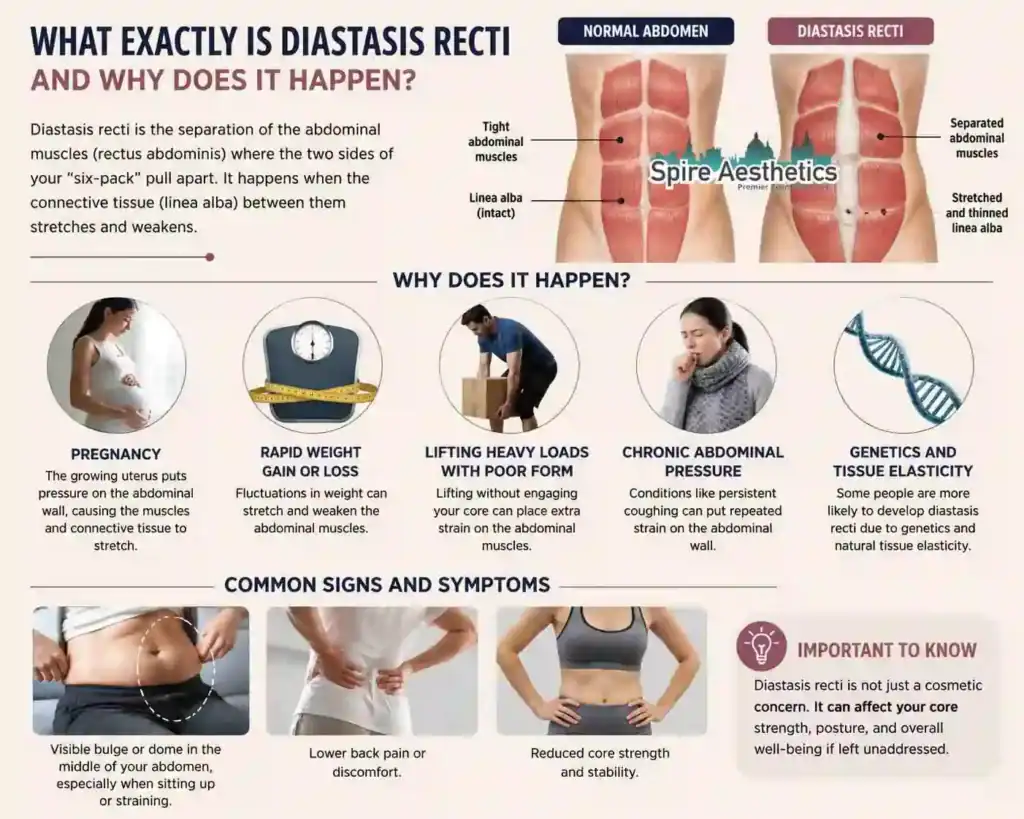 What Exactly Is Diastasis Recti and Why Does It Happen Grays?