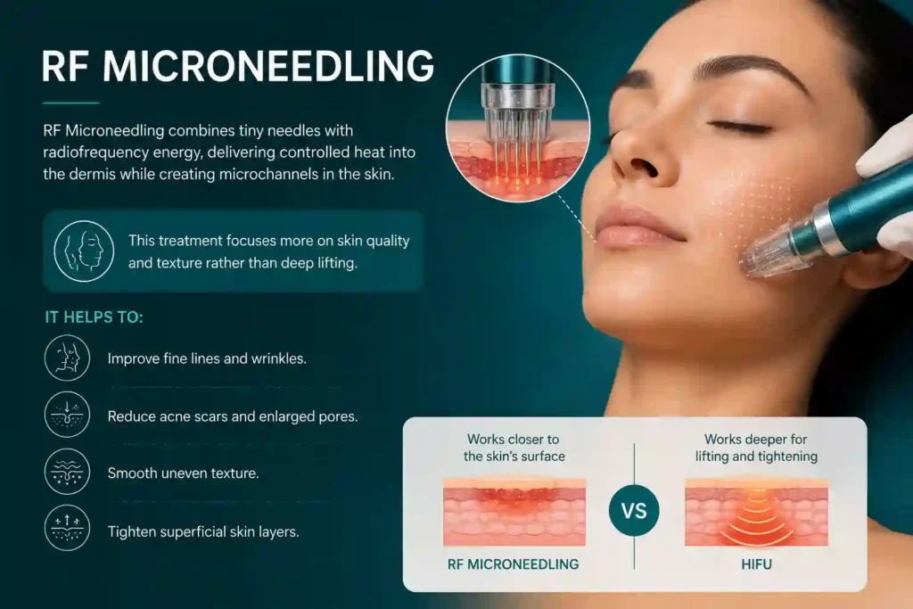 What Does RF Microneedling Do That HIFU Alone Cannot Grays